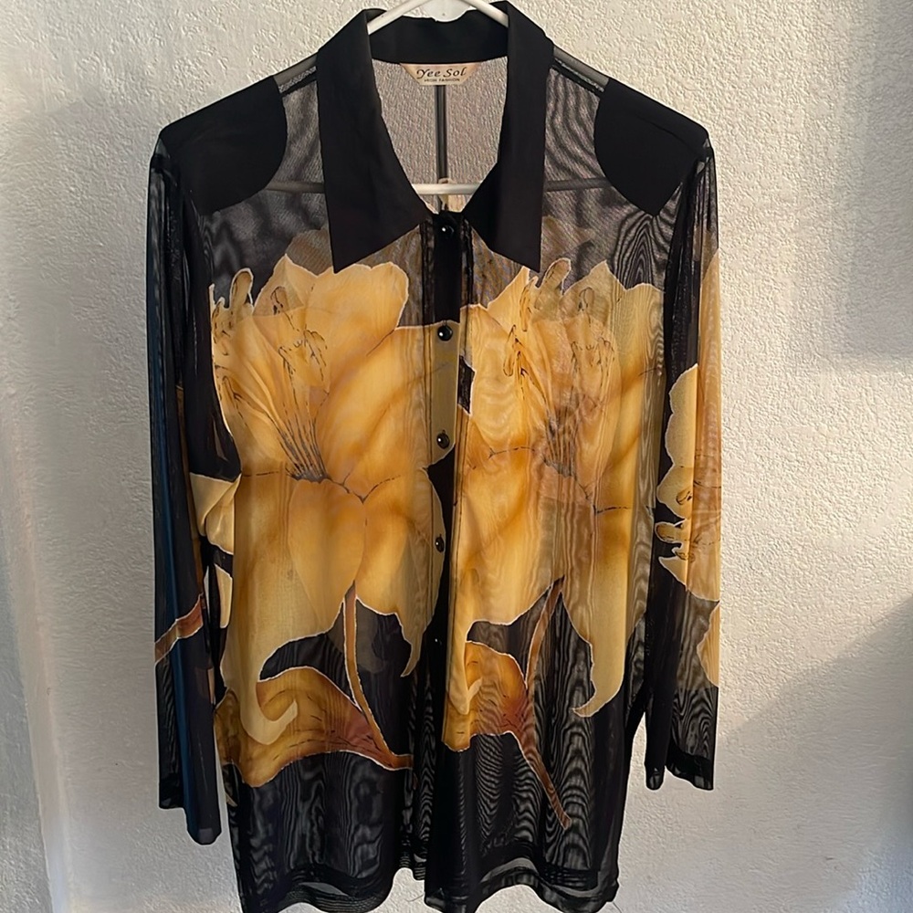 Yes Sol High Fashion button down